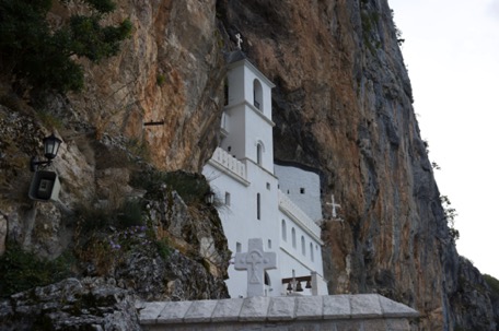 das Kloster Ostrog