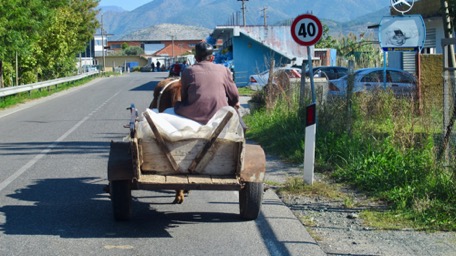 typisches Bild in Albanien