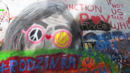 John Lennon wall John Lennon wall