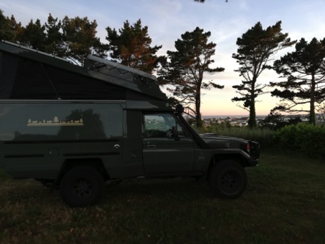 Übernachtungsplatz in der Nähe von Concarneau