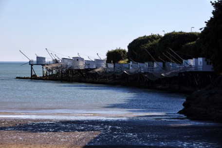Fischernetze in Royan Fischernetze in Royan