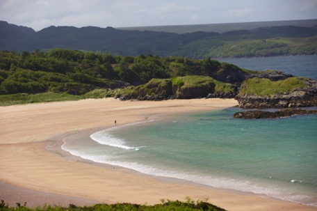 beautiful beaches, but too cold for a swim