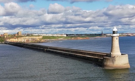 ... then we reach Newcastle, Northern England ... then we reach Newcastle, Northern England