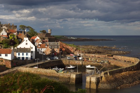 der Hafen von Crail