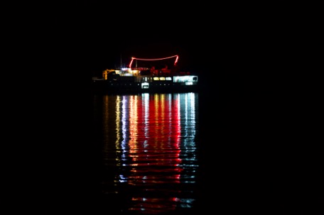 our ferry back to Ambon arrives