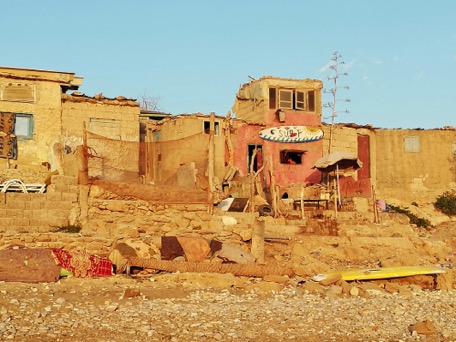 bei Agadir sind Surfer-Strände