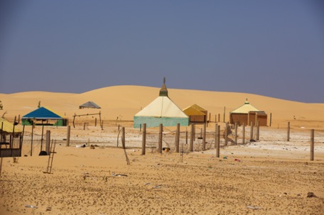 Vororte von Nouakchott, der Hauptstadt Mauretaniens
