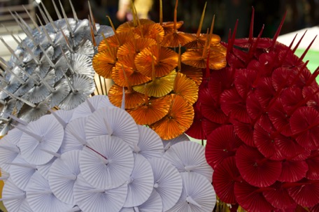 other than in Thailand, where the ceremonial flowers are ... other than in Thailand, where the ceremonial flowers are ...
