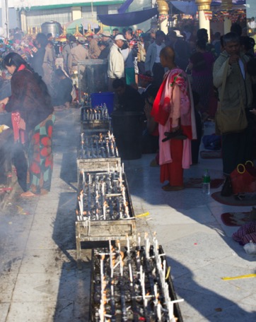 it's one of the most important pilgrimage sites in Myanmar