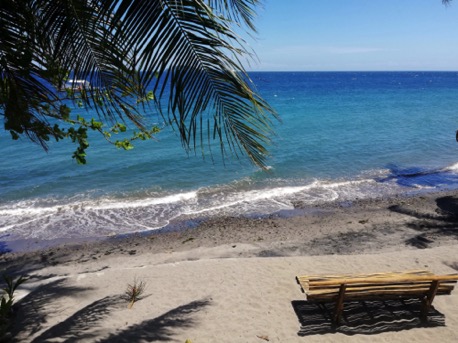view from our bungalow ... view from our bungalow ...