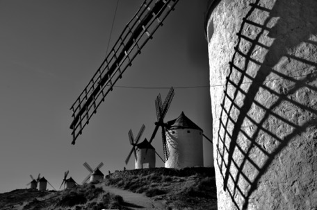 noch mehr Mühlen gibt's in Consuegra