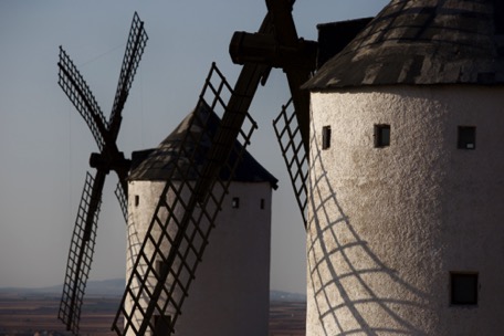 Don Quijote zieht uns landeinwärts Don Quijote zieht uns landeinwärts